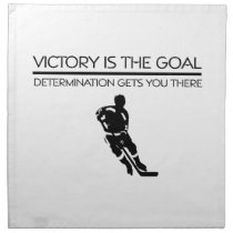 TOP Hockey Victory Slogan napkins