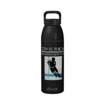 TOP Hockey Victory Slogan water bottles