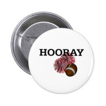TOP Hooray Football Pins