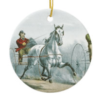 TOP Horse Poetry Christmas Tree Ornament