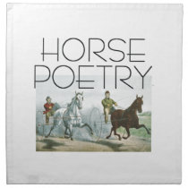 TOP Horse Poetry napkins