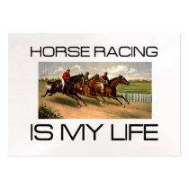 TOP Horse Racing Is My Life Business Card Templates