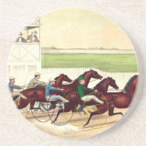 TOP Horse Racing Is My Life Drink Coaster