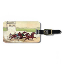 TOP Horse Racing Is My Life Travel Bag Tag