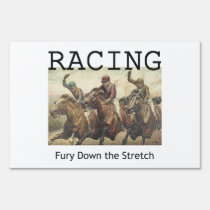 TOP Horse Racing yard signs