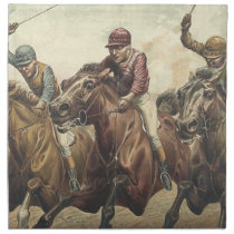 TOP Horse Racing napkins