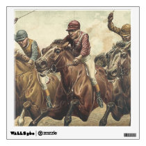 TOP Horse Racing wall decals