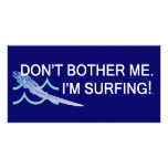 TOP I'm Surfing Photo Greeting Card