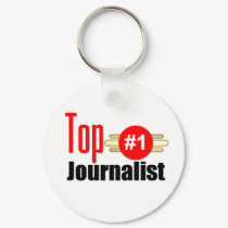 Top Journalist keychains by topjobsgifts Top Journalist keychains