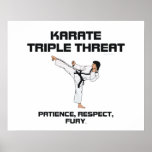TOP Karate Slogan posters