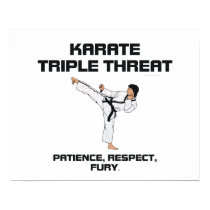 TOP Karate Slogan Poster