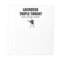 TOP Lacrosse Triple Threat notepads