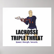 TOP Lacrosse Triple Threat posters