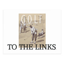 TOP Links Golf Post Cards