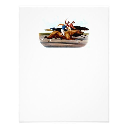 TOP Love Horse Racing Personalized Invitation
