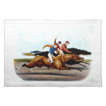 TOP Love Horse Racing Placemat