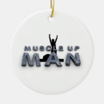 TOP Muscle Man Christmas Tree Ornaments