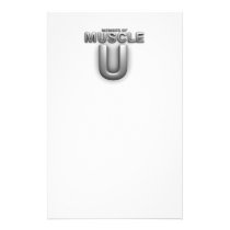TOP Muscle University stationery