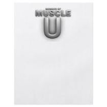 TOP Muscle University Flyer Design