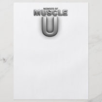 TOP Muscle University flyers
