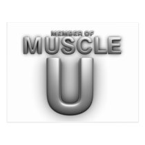 TOP Muscle University postcards
