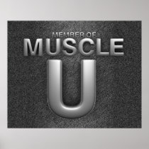 TOP Muscle University Print