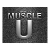 TOP Muscle University Print