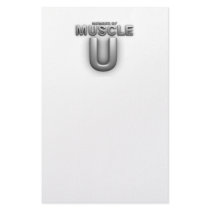 TOP Muscle University Customized Stationery
