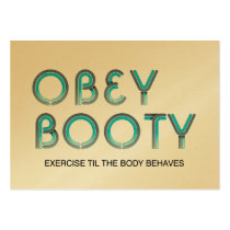 TOP Obey Booty Business Cards