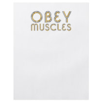 TOP Obey Muscles Personalized Flyer