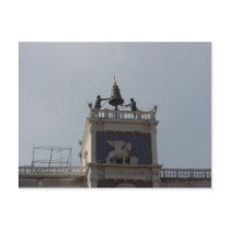 Top of Clock Tower,St. Mark's Square, Venice 2 postcards by Moondial Top of Clock Tower,St. Mark's Square, Venice 2 postcards