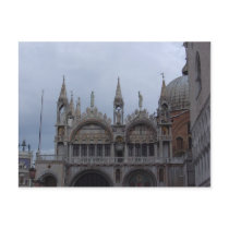 Top of the Basilllica, St. Mark's Square, Venice postcards by Moondial Top of the Basilllica, St. Mark's Square, Venice postcards