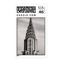 Top of the Chrysler Building NYC - B&W