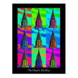 Top of the Chrysler Building Pop Art Postcards