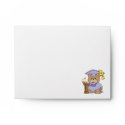 top of the class graduation bear design envelope