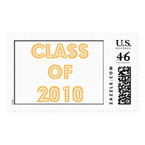 top of the class graduation postage stamp