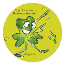 Top Of The Morn Irish Shamrock Sticker by zooogle Top Of The Morn Irish Shamrock Sticker
