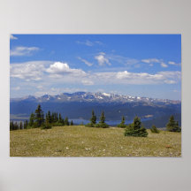 Top of the Mountain Poster Print