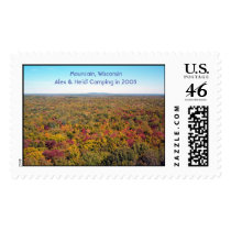 Top of the Tower:  Mountain, WI postage
