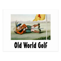 TOP Old World Golf Post Cards
