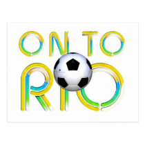 TOP On to Rio Post Cards