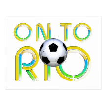 TOP On to Rio Post Cards