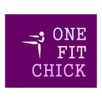 TOP One Fit Chick posters