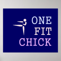TOP One Fit Chick posters