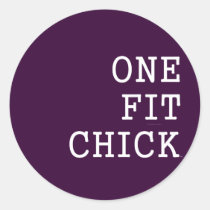 TOP One Fit Chick stickers