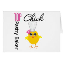 Top Pastry Chick Card