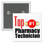Top Pharmacy Technician Pinback Buttons