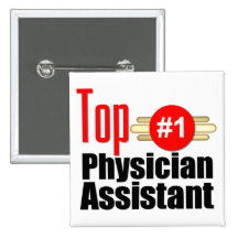 Top Physician Assistant Button