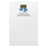 TOP Pickup Truck Personalized Stationery