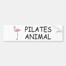 TOP Pilates Animal Bumper Sticker